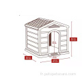 Maison de chien pour de petites races taupe cage